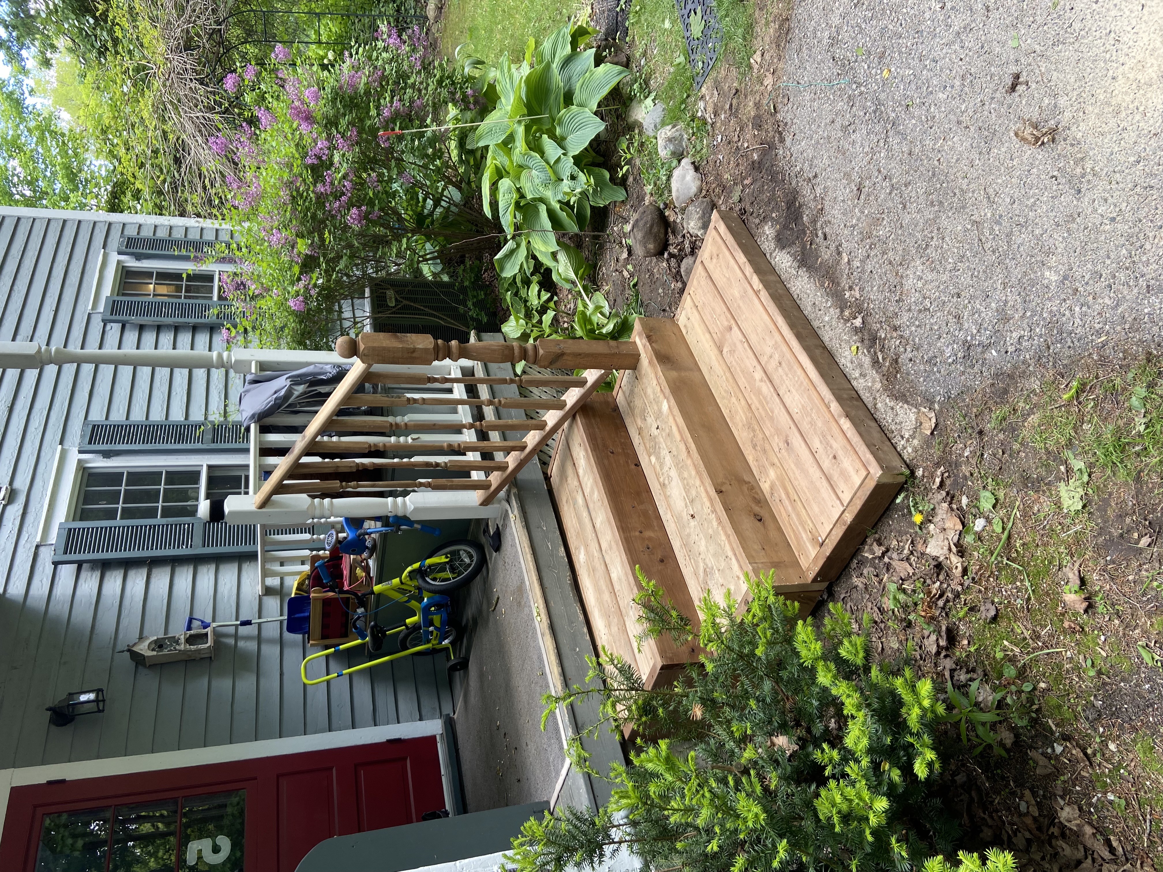 Fence and deck work example 2