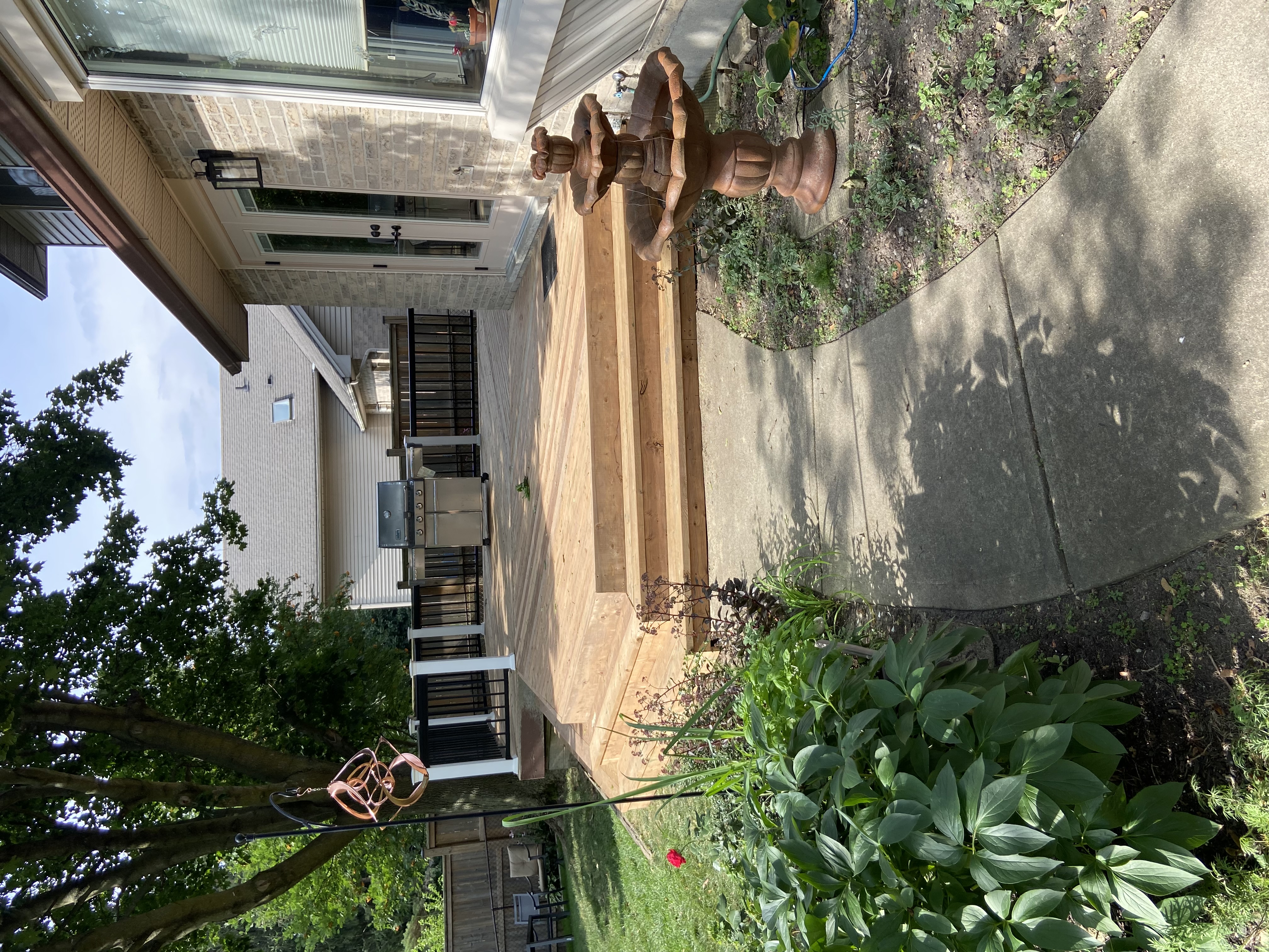 Fence and deck work example 4